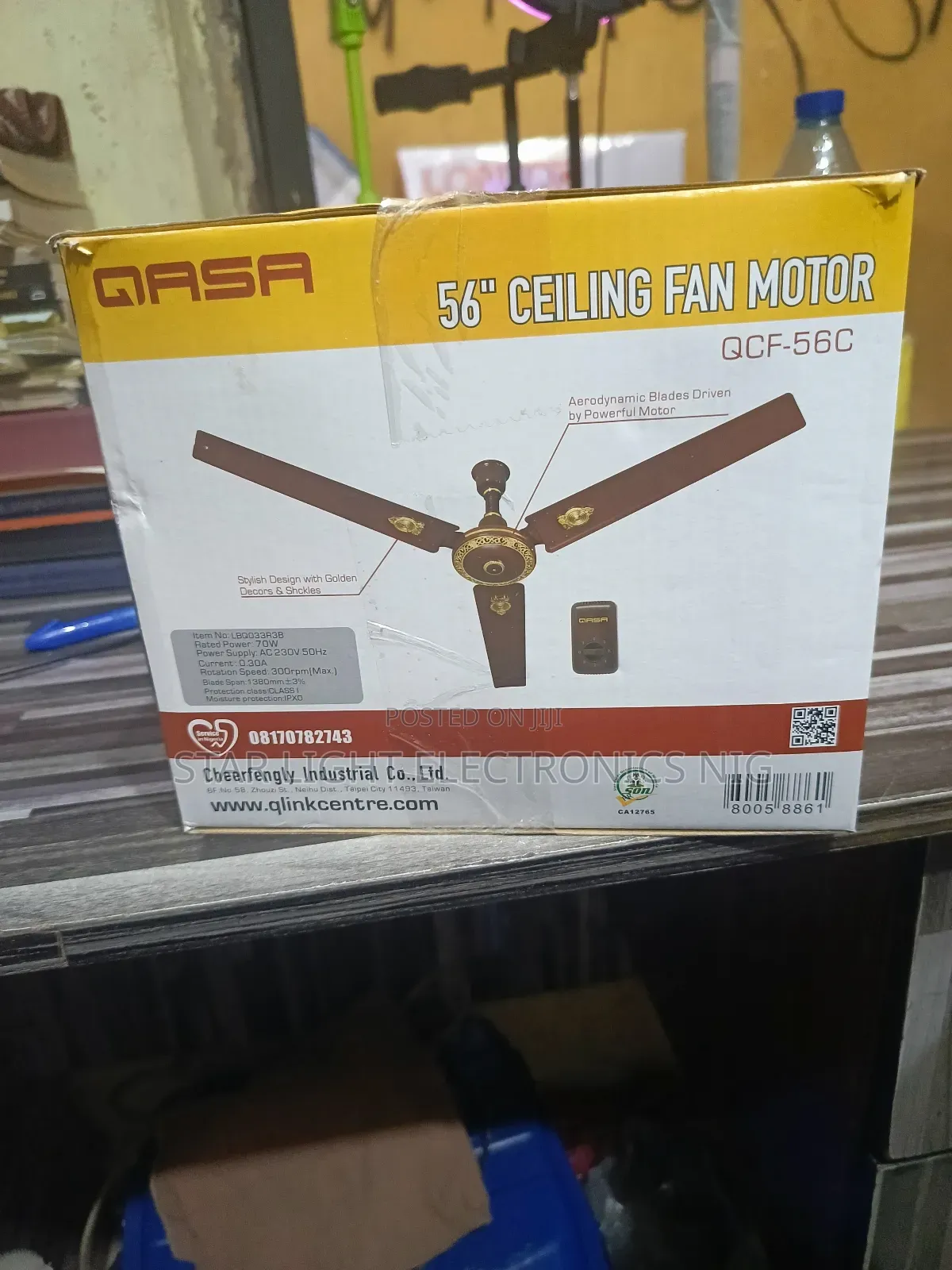 56 Inches Ceiling Fan