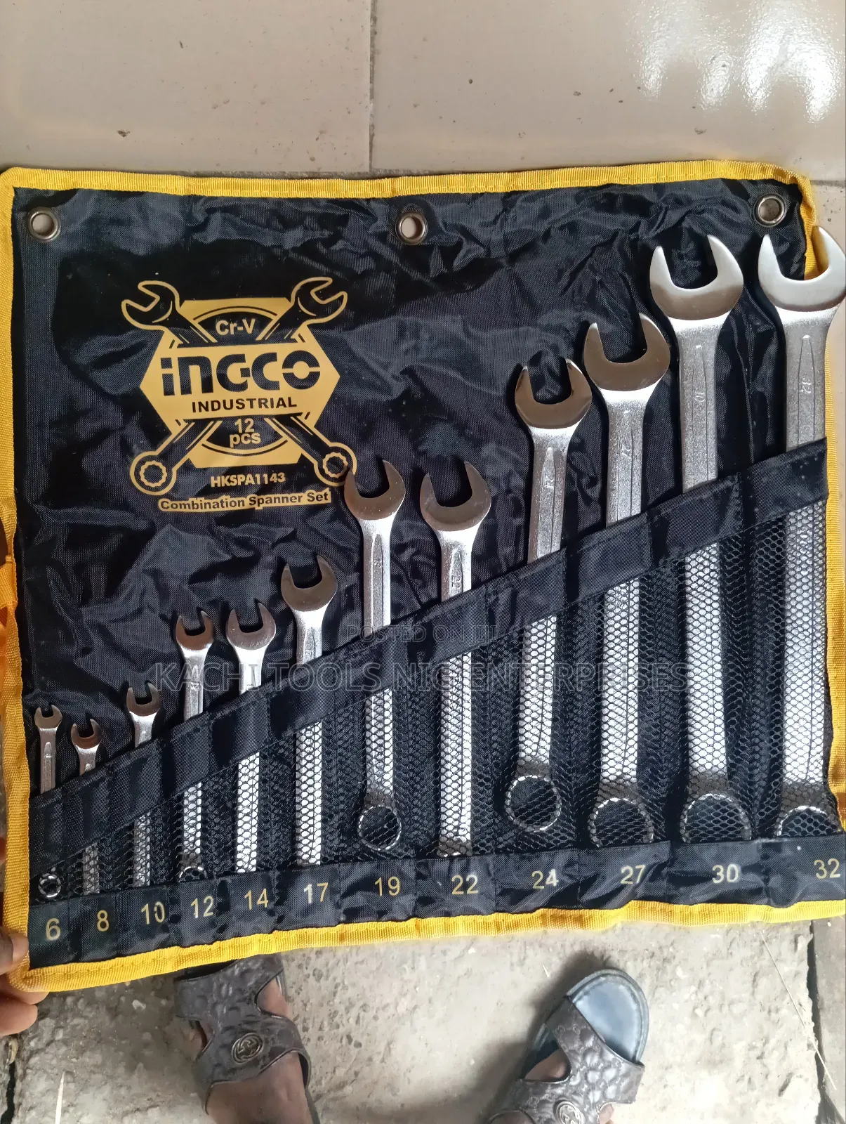 Ingco Combination Spanner Set 6 To 32