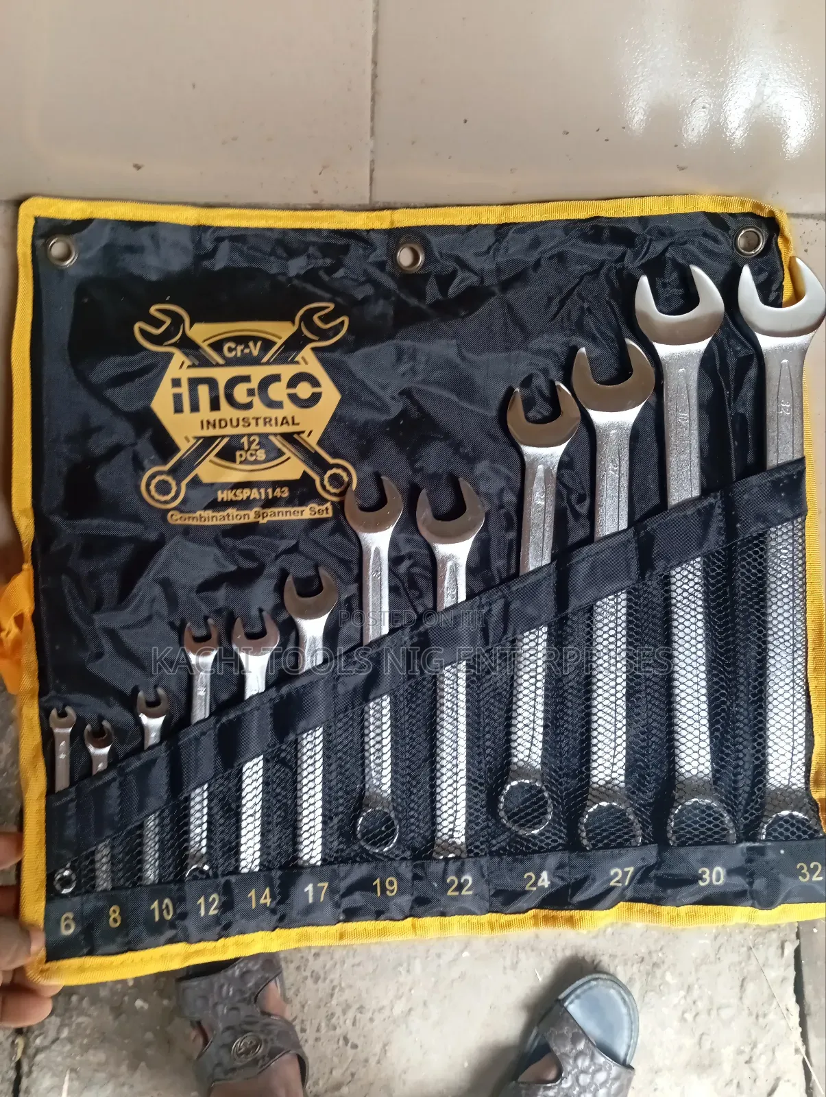 Ingco Combination Spanner Set 6 To 32