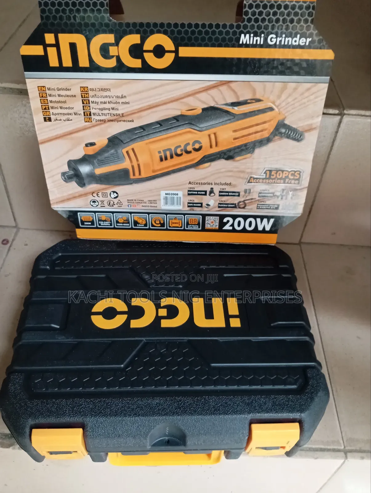 2000w Ingco Mini Grinder Machine