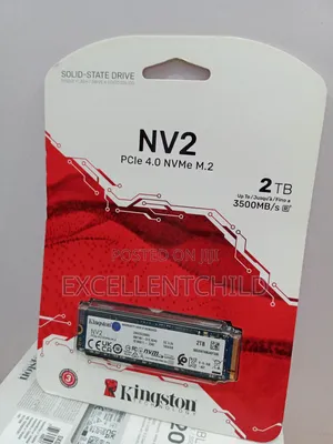 Kingston Nv2 2tb Pcle 4.0 Nvme Up To 3500mb/S