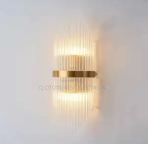 Crystal Wall Bracket Light Gold Silver Body Available Now.