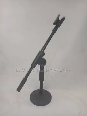 Desk Microphone Stand With Boom Extender