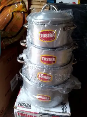 4pcs Aluminum Cooking Pot
