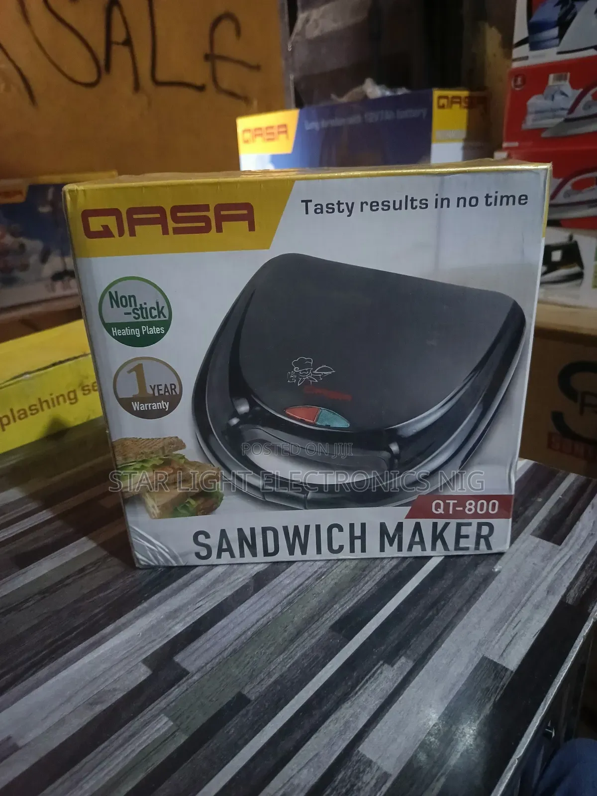 Qasa Sandwich Maker 2 Slice