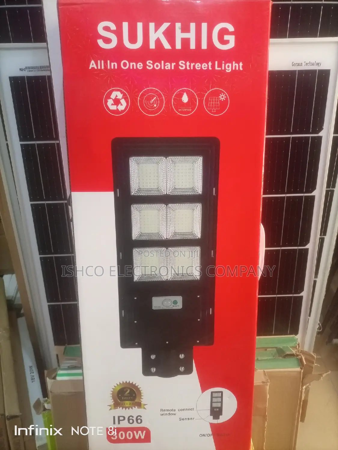 300watt Solar Street Light