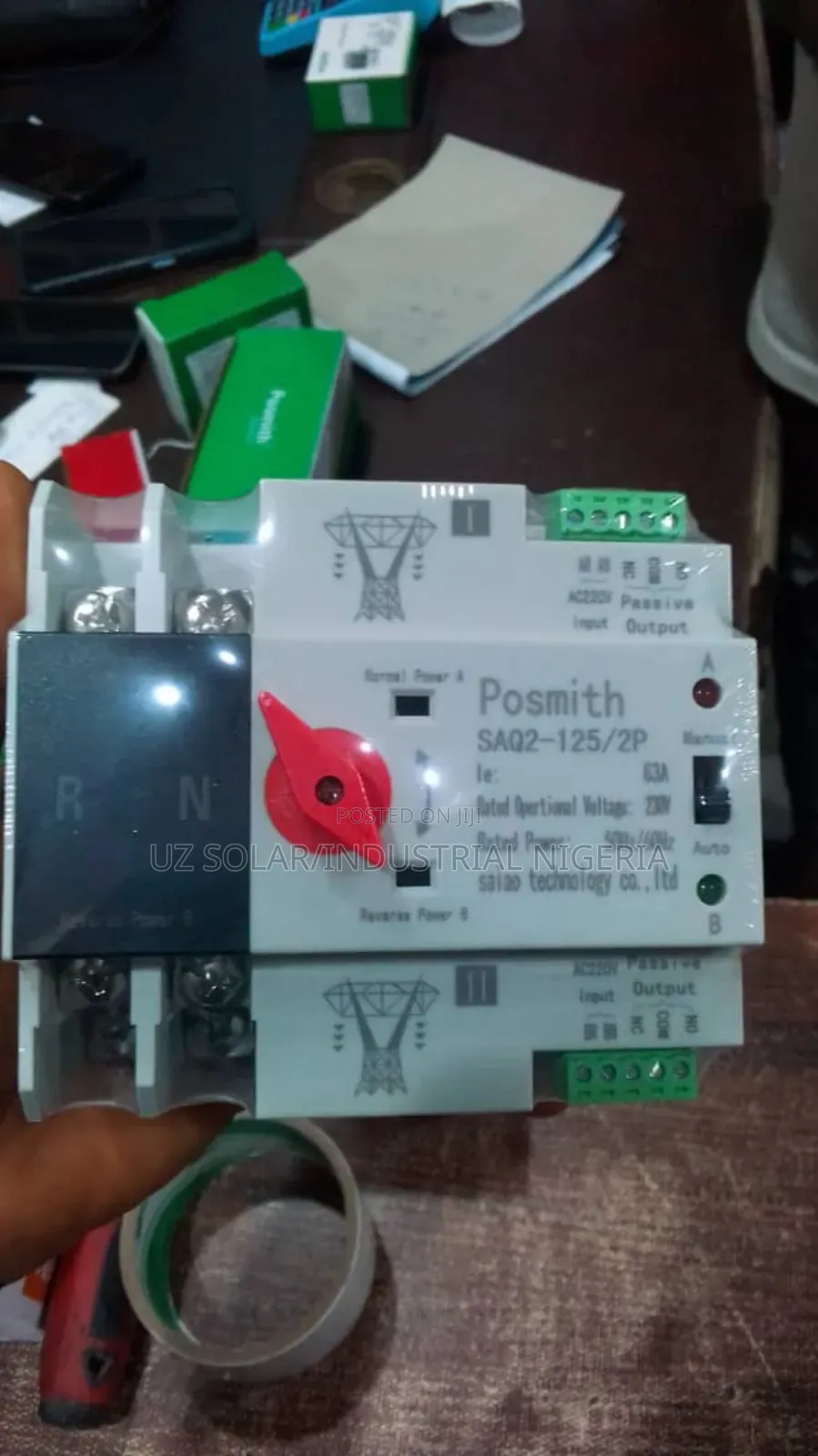 125ah Posmith Automatic Changeover