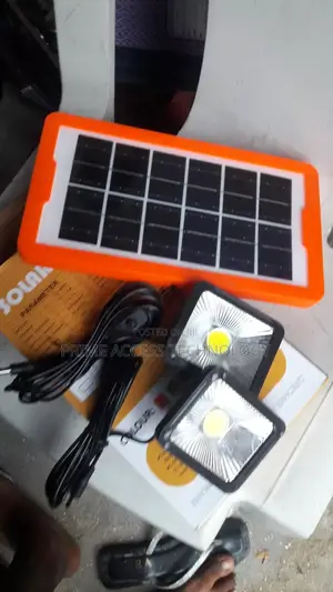 Solar Power Bank With 2 Long Bulbs