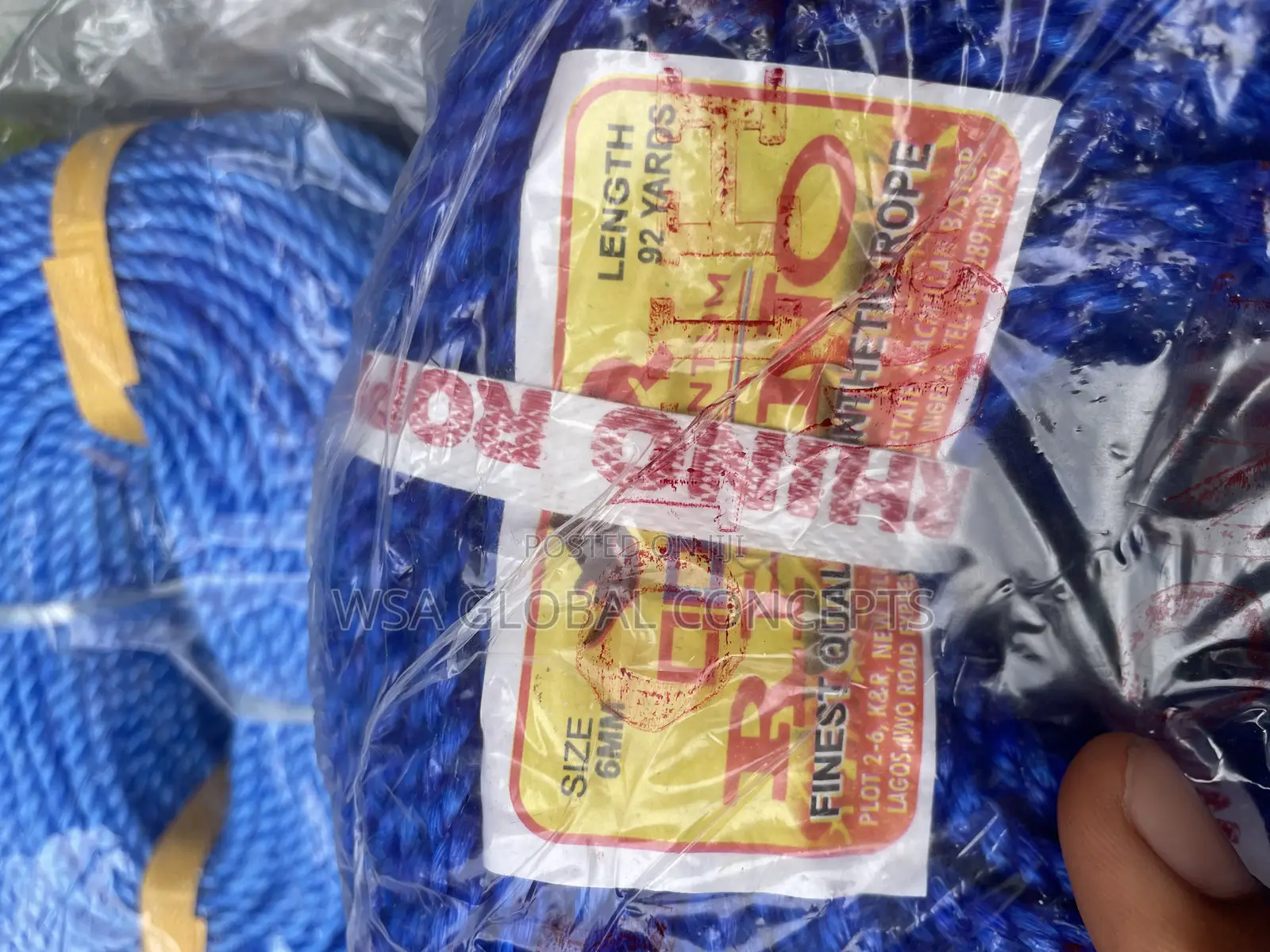 6mm Polypropylene Nylon Rope 92yards