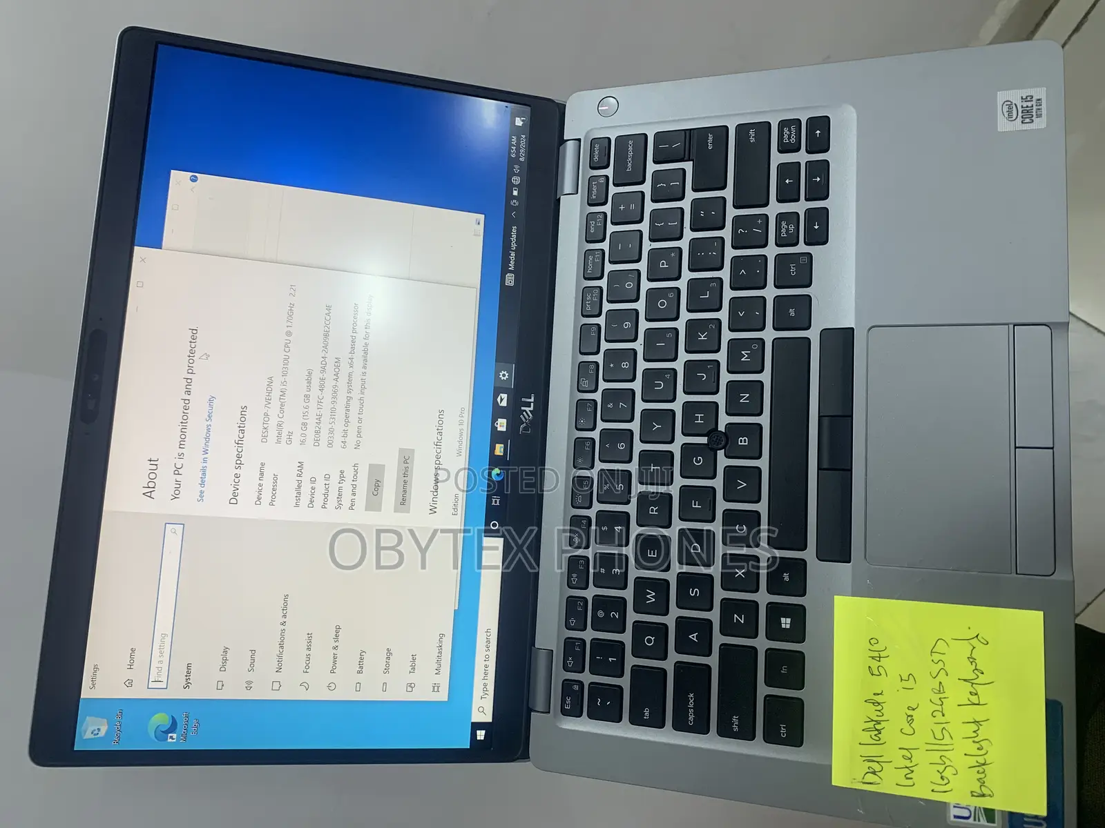 Laptop Dell Latitude 5410 16GB Intel Core i5 SSD 256GB