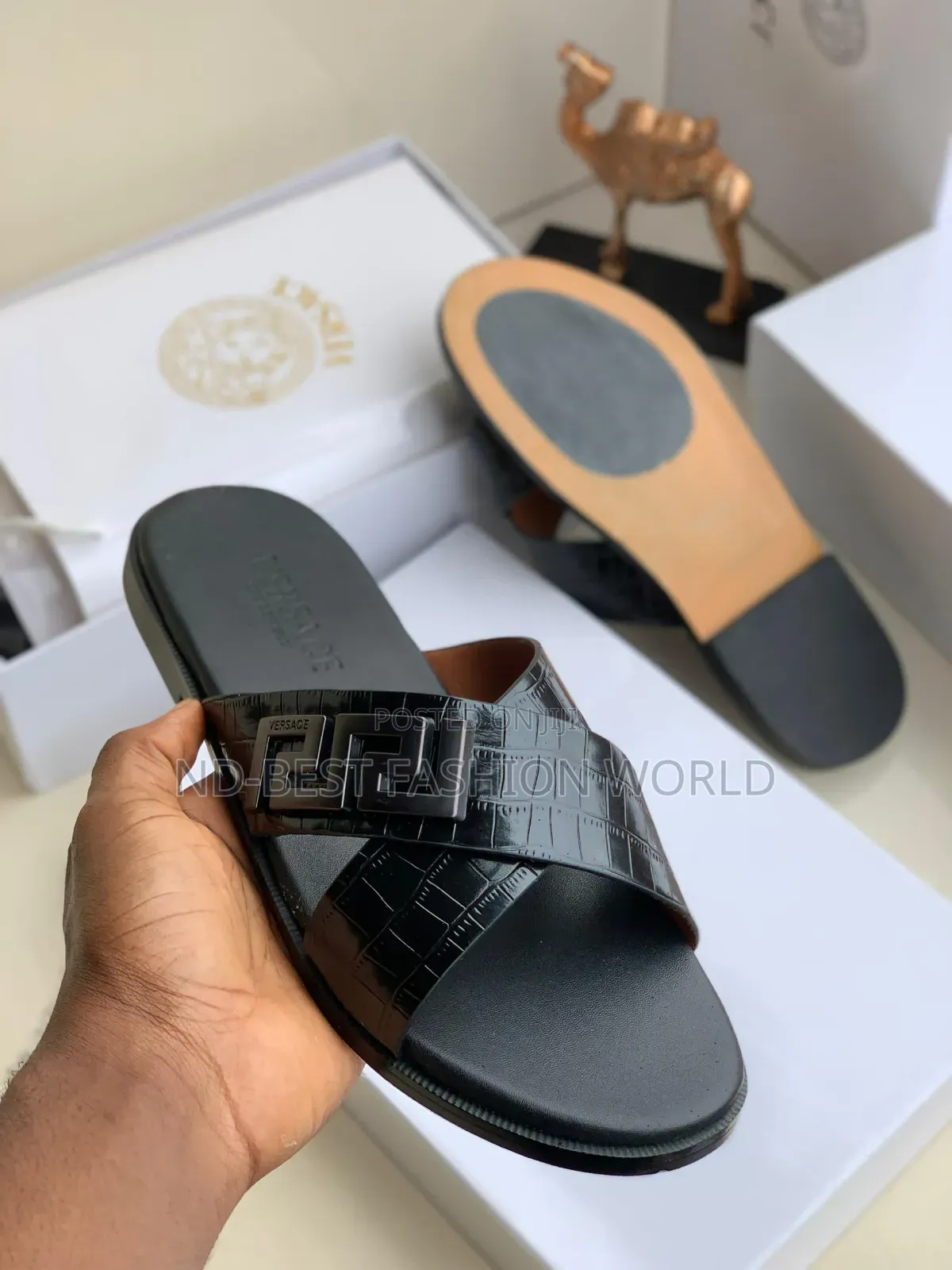 Pure Leather Slippers