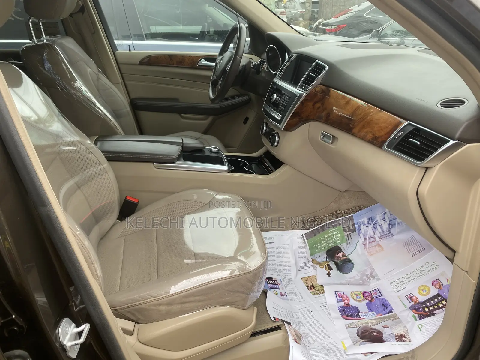 Mercedes-Benz M Class 2014 Brown