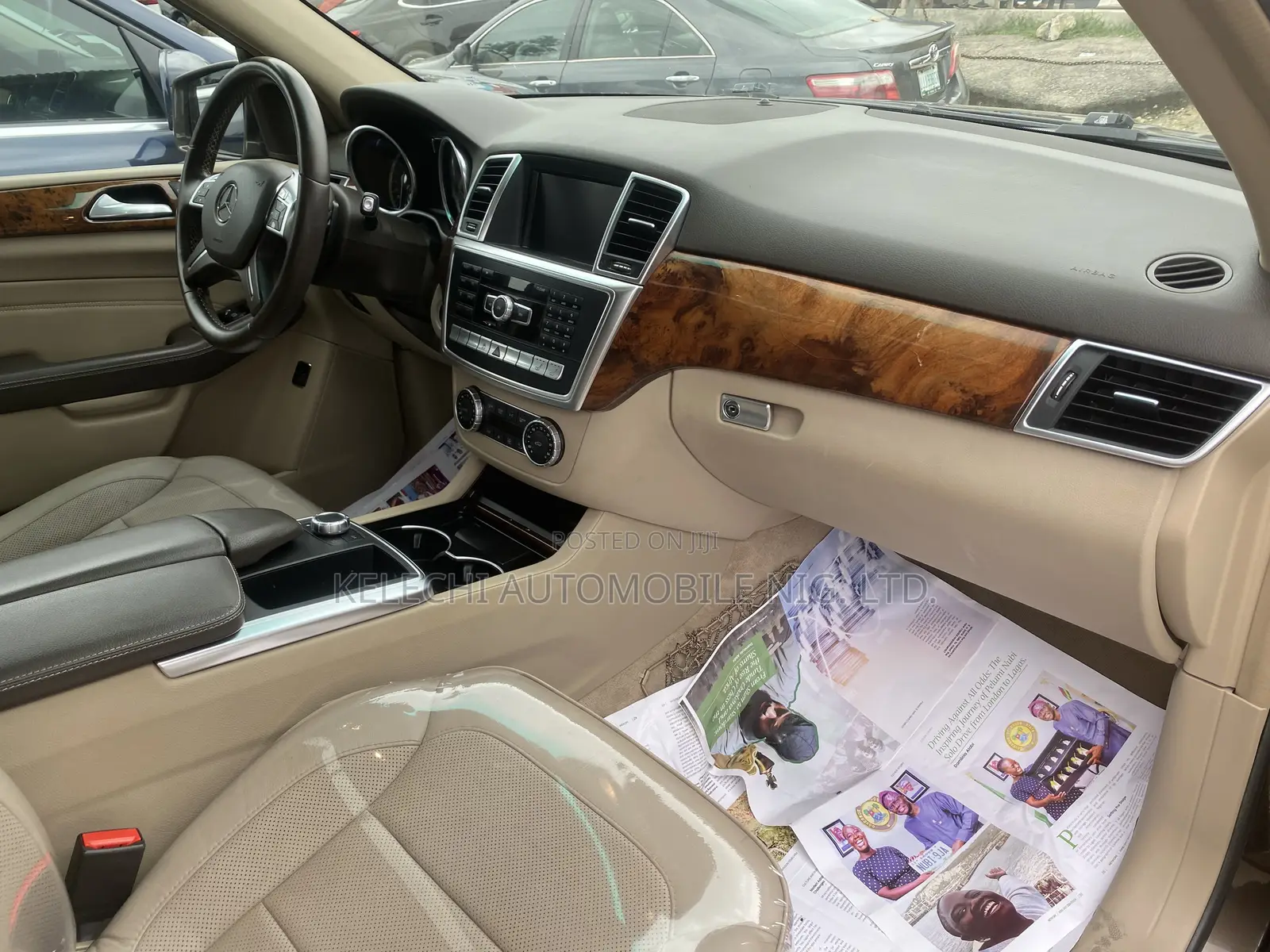Mercedes-Benz M Class 2014 Brown
