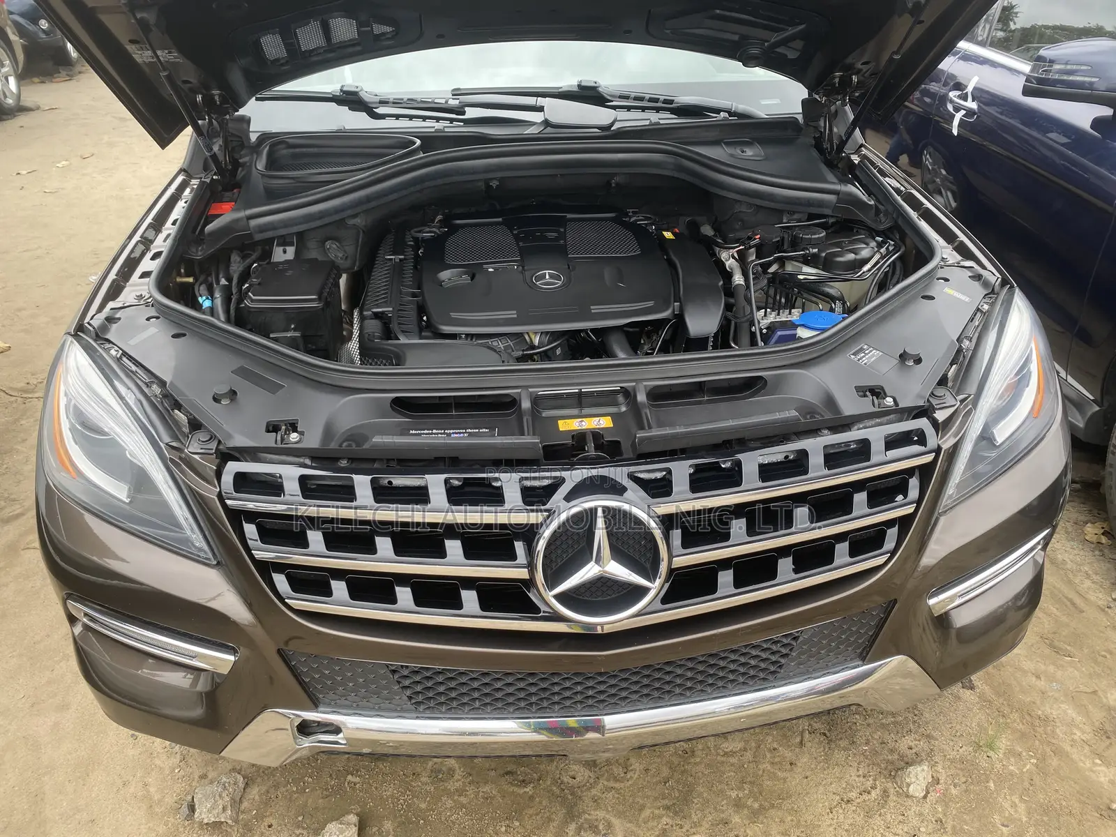 Mercedes-Benz M Class 2014 Brown