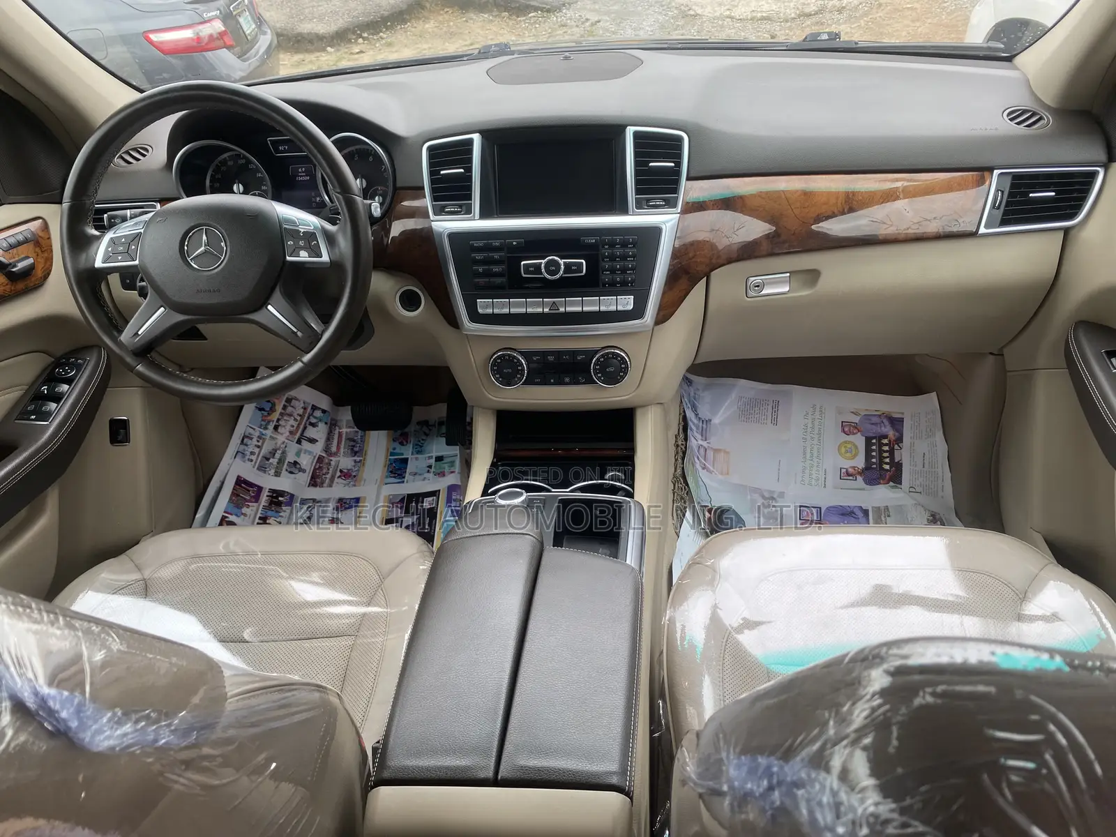 Mercedes-Benz M Class 2014 Brown