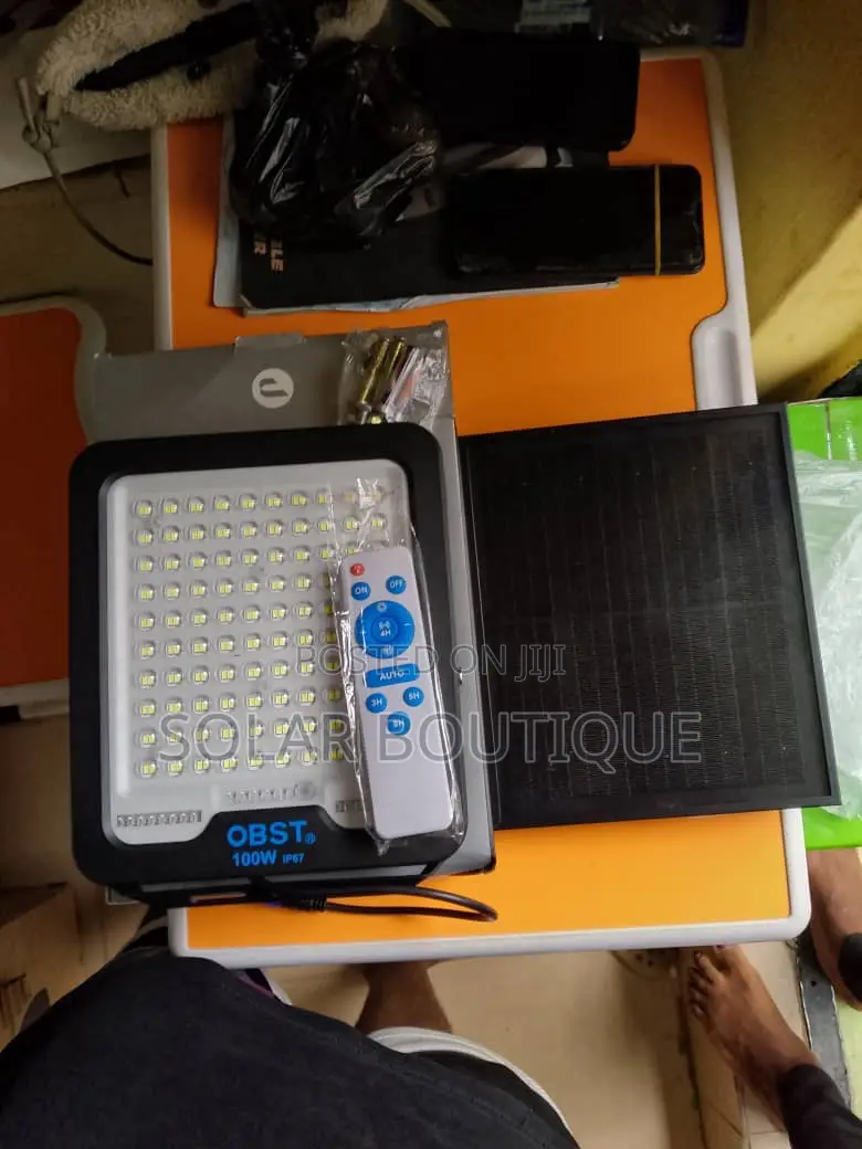 100W OBST Solar Flood Light