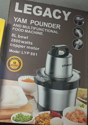 Legency Food Processor and Yam Pounder