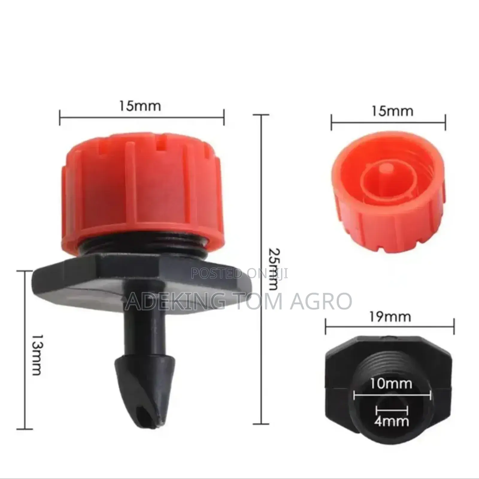 Adjustable Irrigation Dripper
