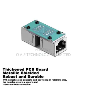 ZUZONG RJ45 Inline Coupler Ethernet Extender Cat7 Cat6 Cat5e