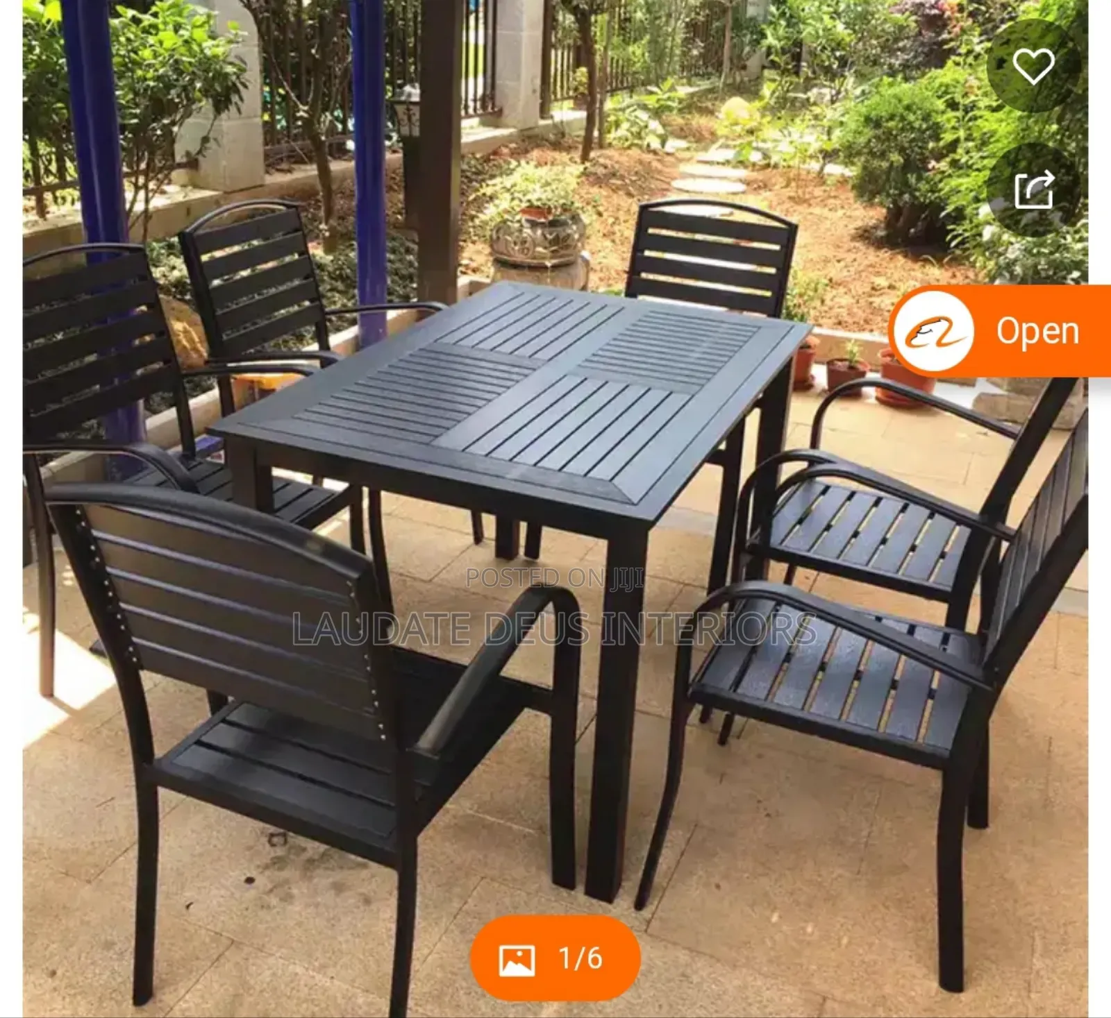 New Imported Classic 6 Seaters Garden Table