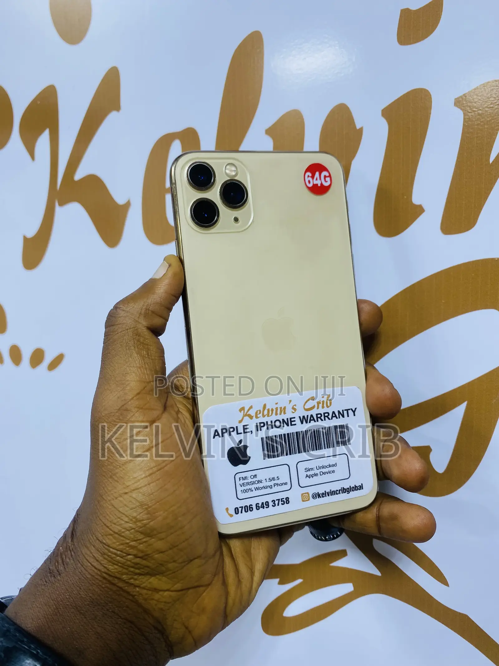 Apple iPhone 11 Pro Max 64 GB Gold