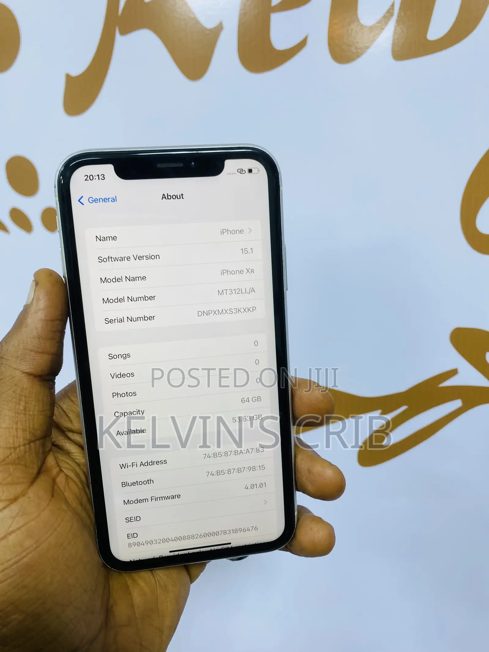 Apple iPhone XR 64 GB White