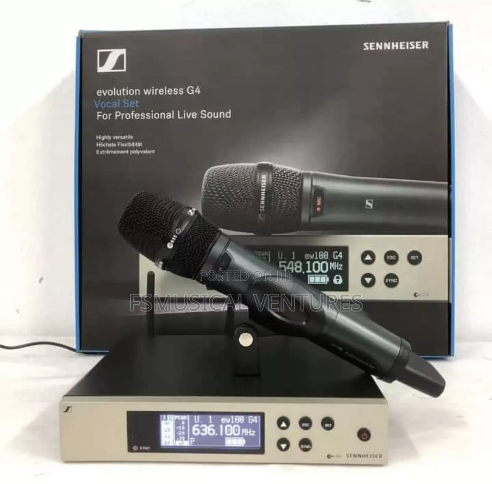 Sennheiser Original Ew 100 G4-835-S-G Wireless Vocal System