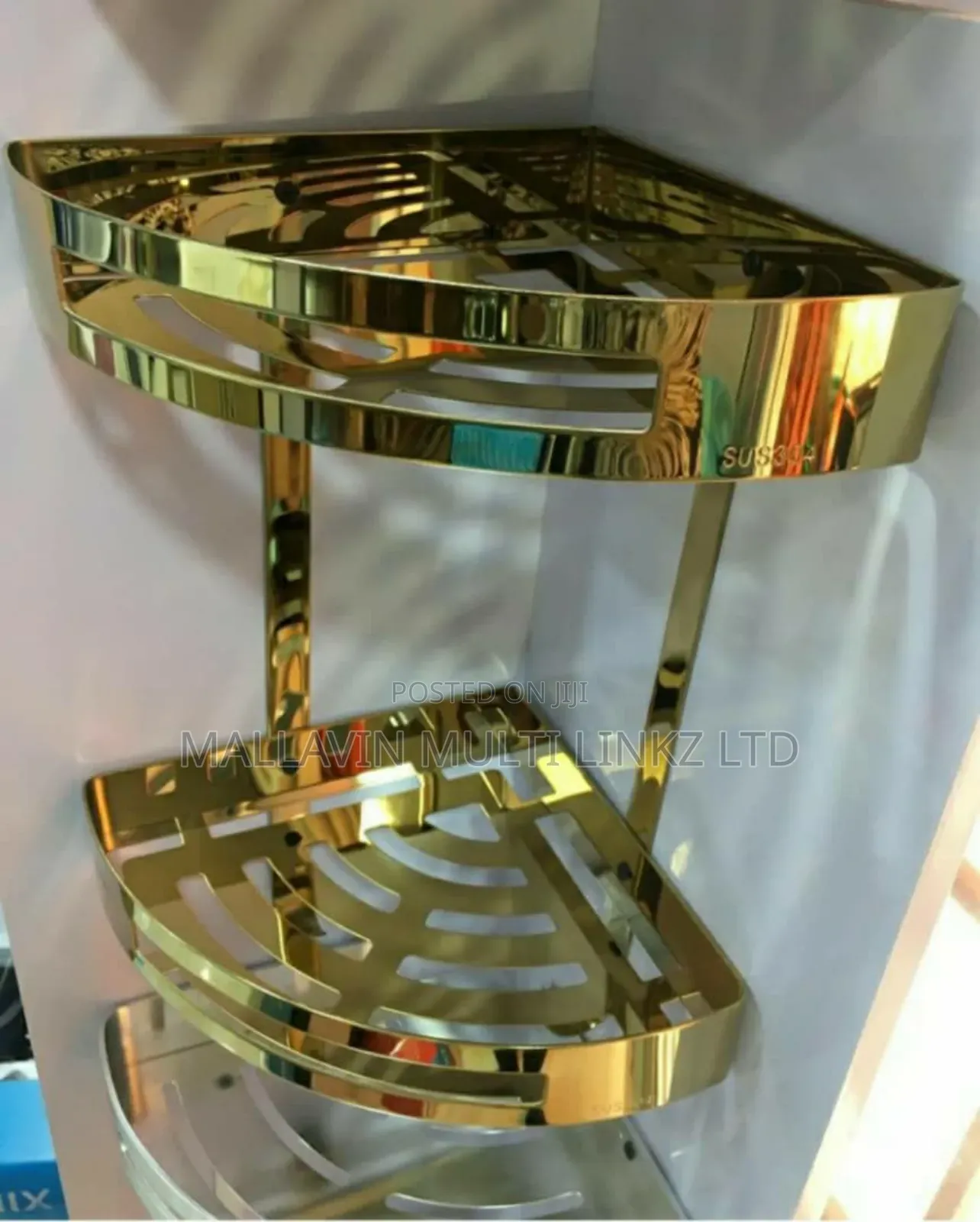 Corner Bathroom Shelf