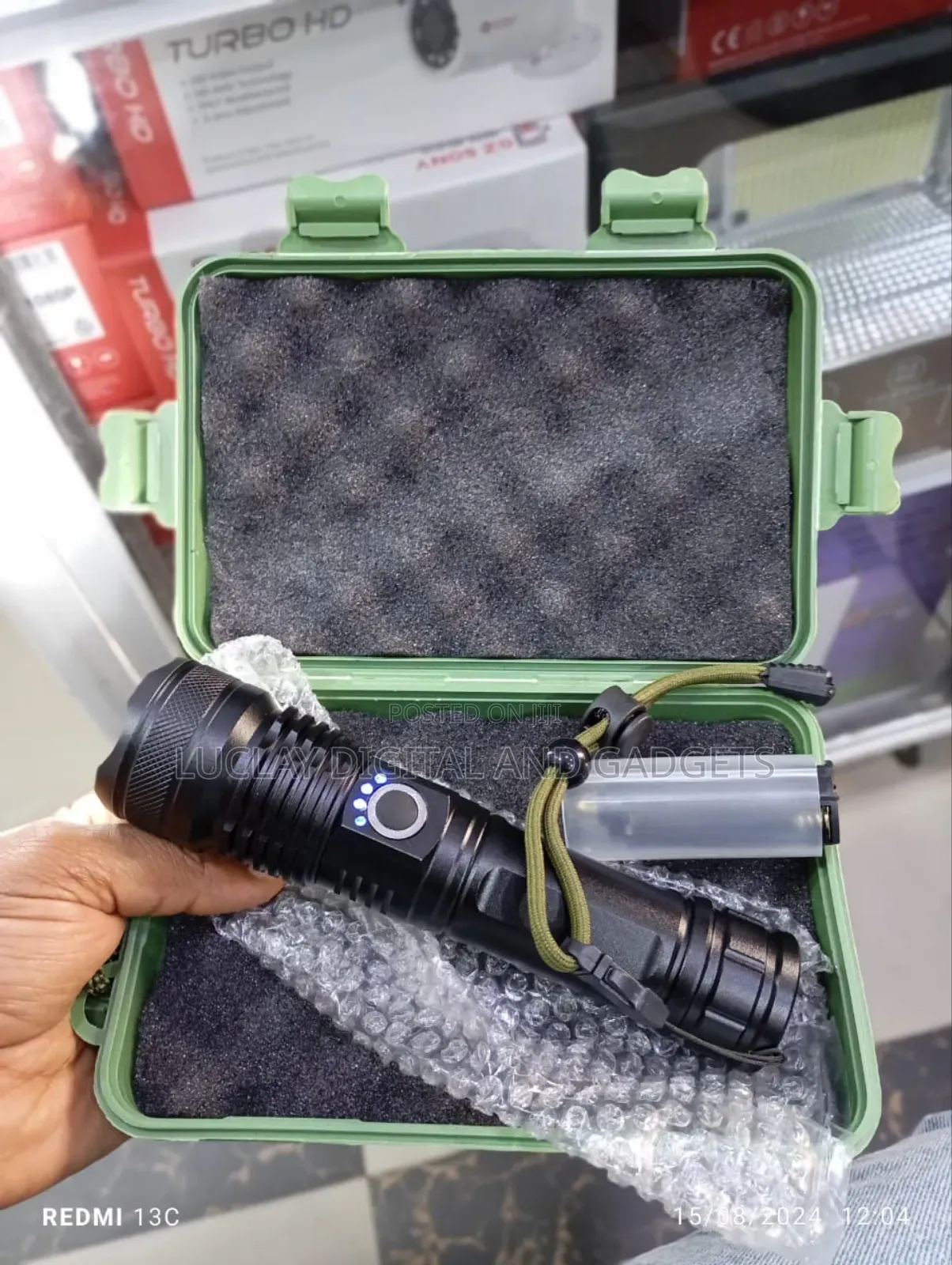LED Torch Light P50 Multifunctional Light