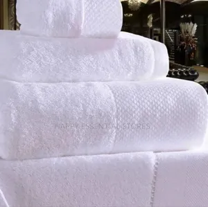 4in1 Quality White Towel 
1pcs X-Large 80x160cm
1pcs Large