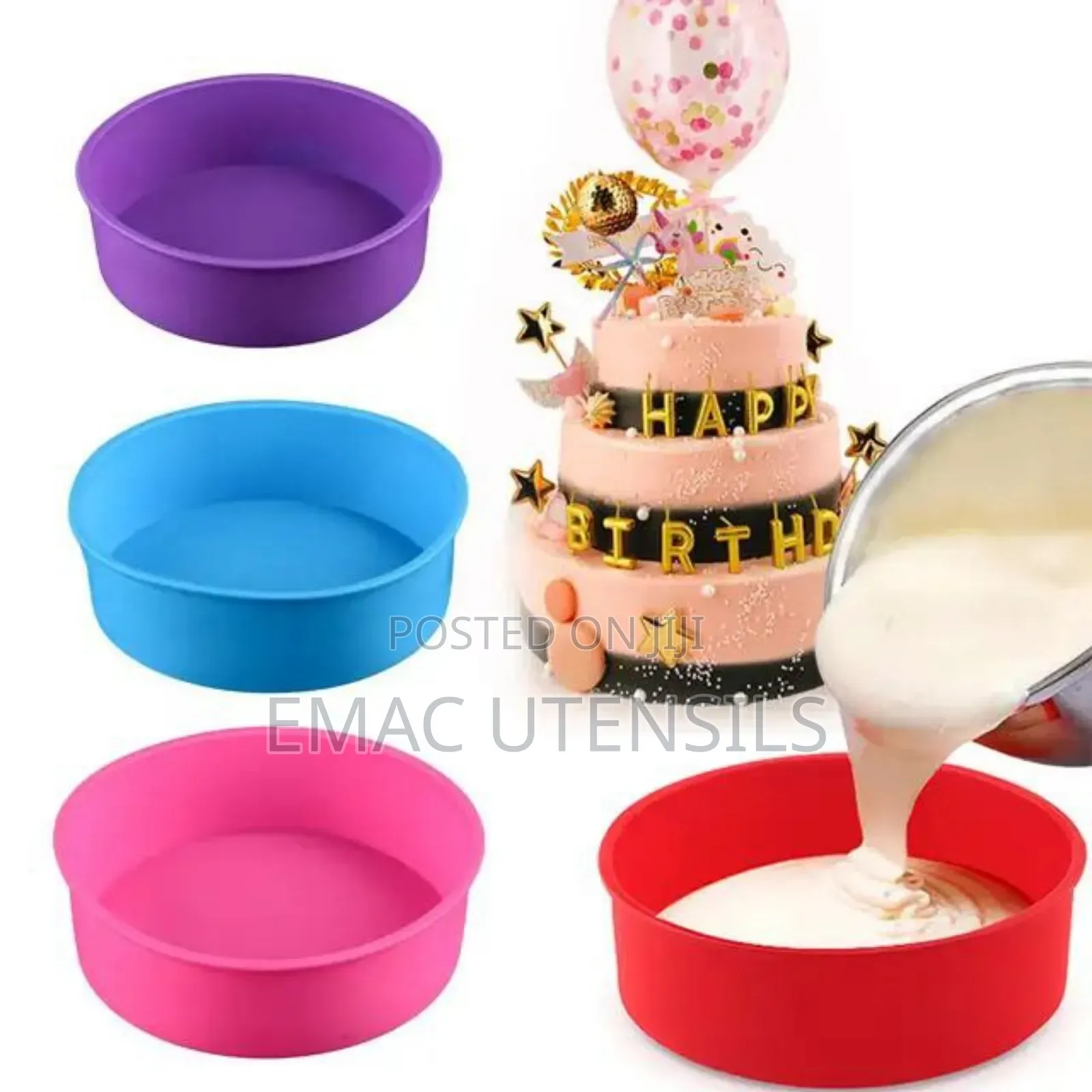 Silicon Cake Baking Mould
