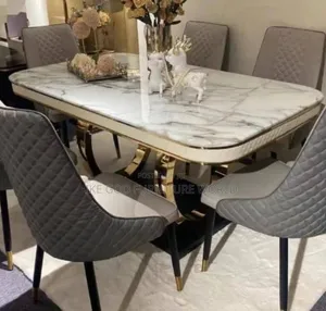 6seater Imported Turkish Marble Dining Table By6