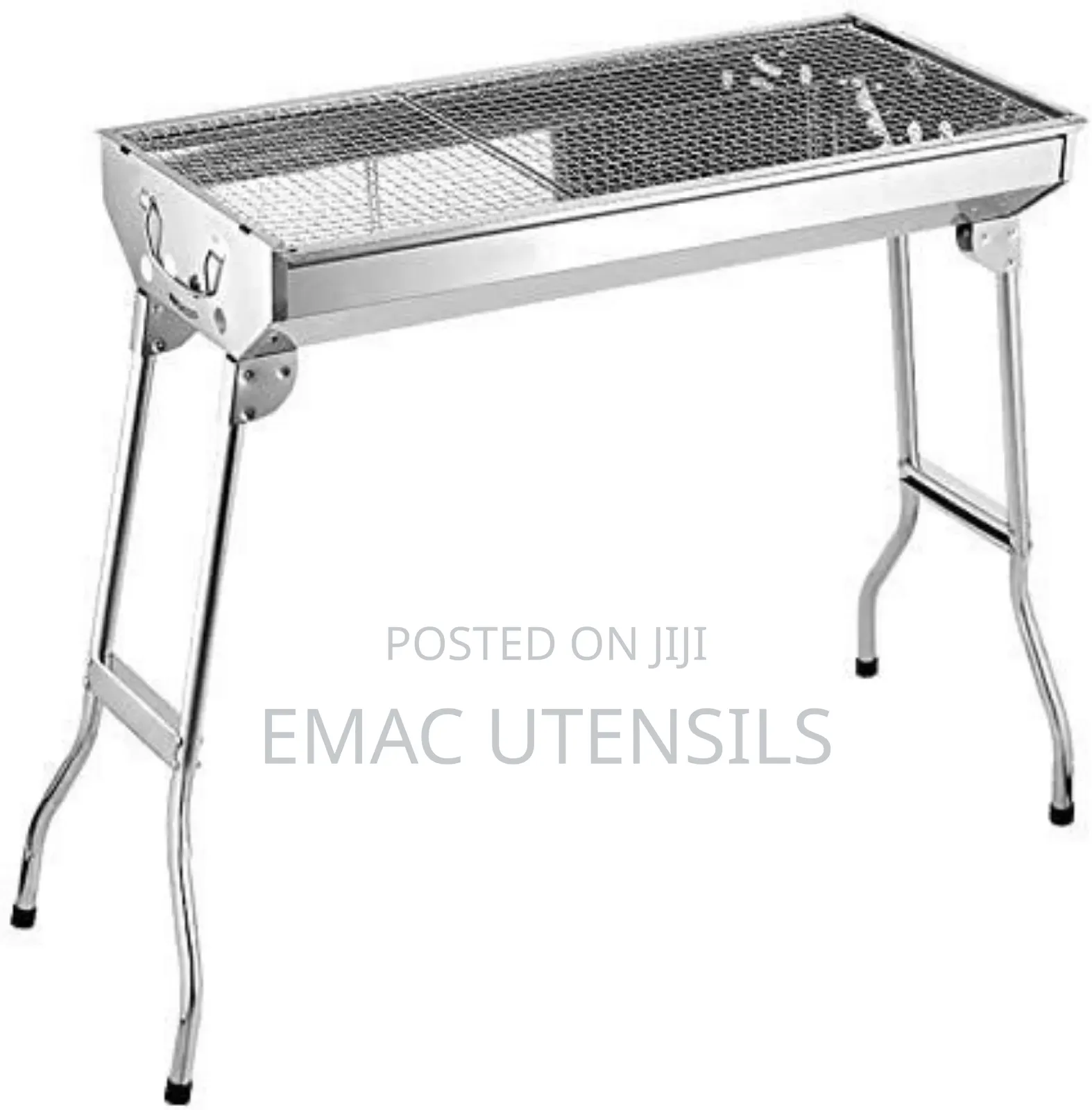 Foldable Free Standing Stainless BBQ Charcoal Gril