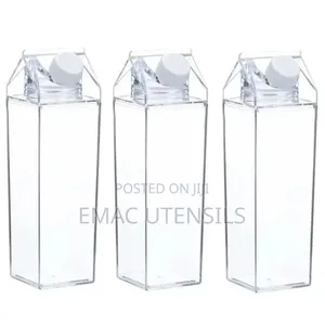 Reusable Transparent Plastic Juice,Water, Milk