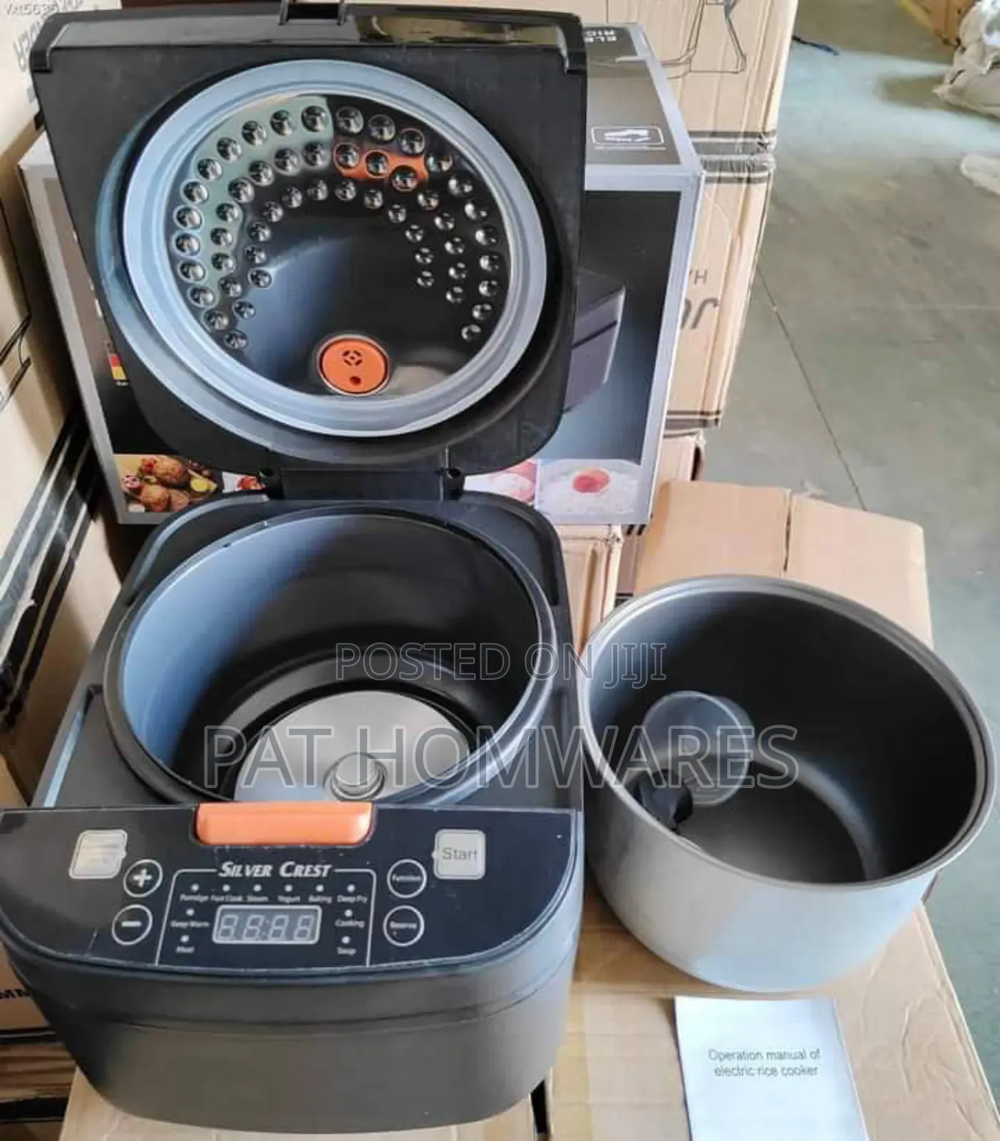 Silver Crest Electric Automatic Rice Cooker 5 Liter