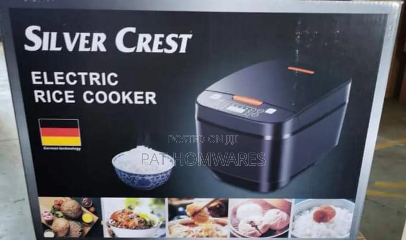 Silver Crest Electric Automatic Rice Cooker 5 Liter