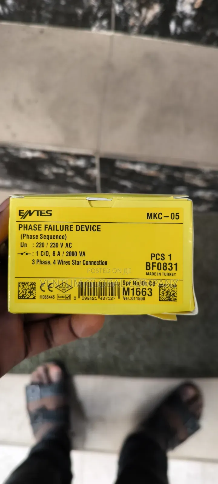 MKC-05 Entes Phase Failure Relay 3phase