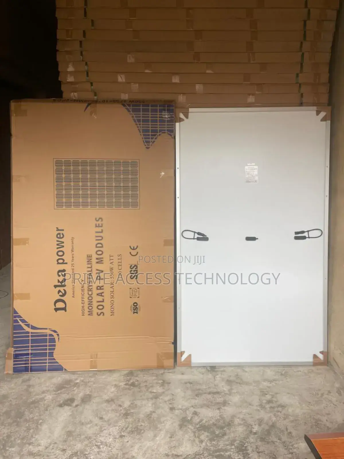 550watts Mono Deka Solar Panel