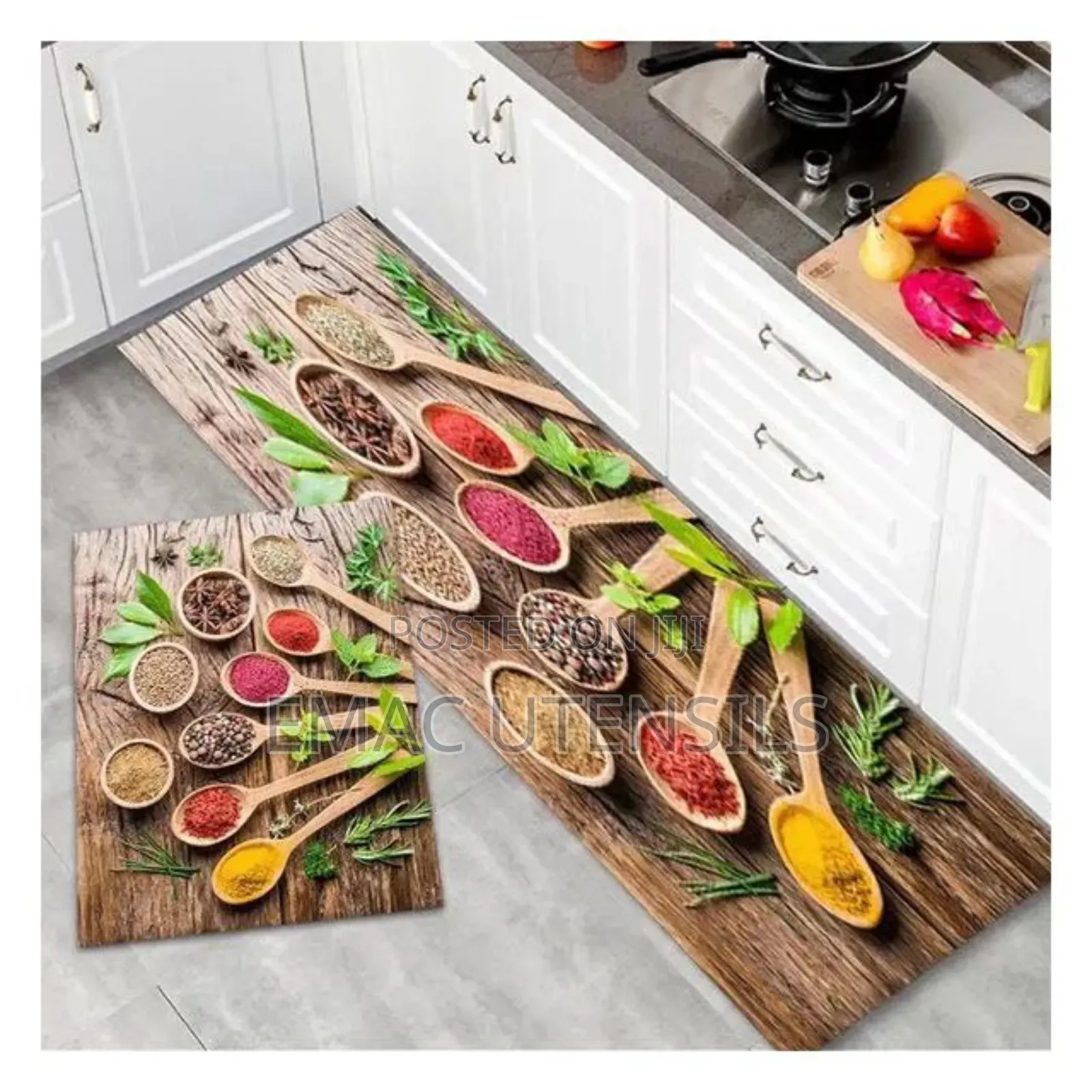 2in1 Kitchen Runner Mat Comes IN Different Design
