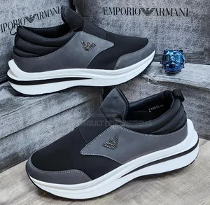 Unisex Black/Blue Sneakers