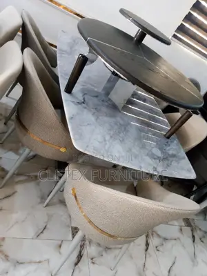 Marble Top Dining Table By 6 Seaters