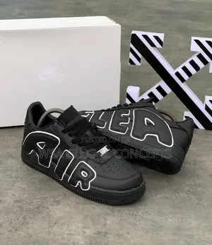 Cactus Plant Flea X Nike Air Force 1 Triple Black Sneakers