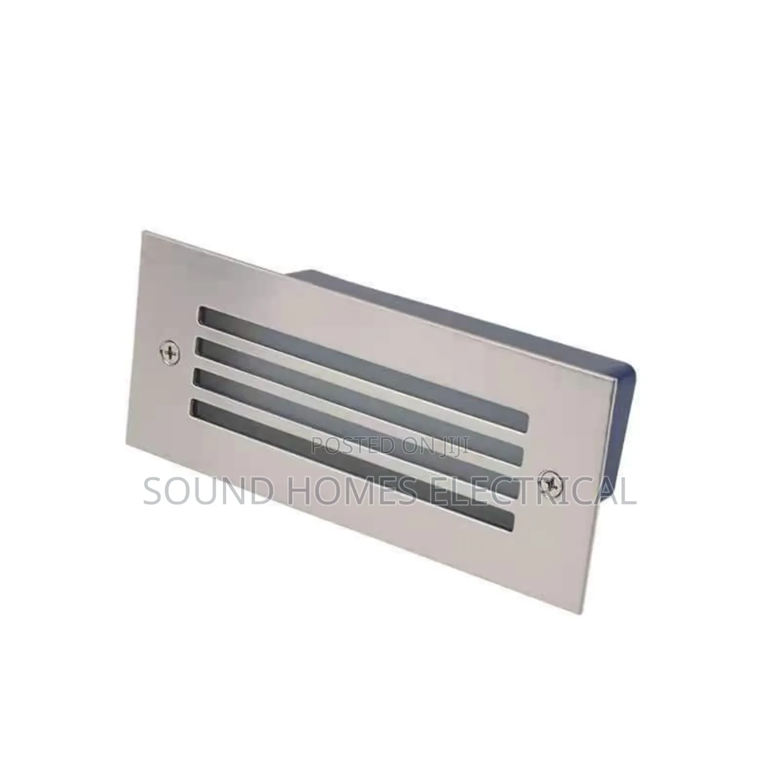 Silver Led Steps Lamp