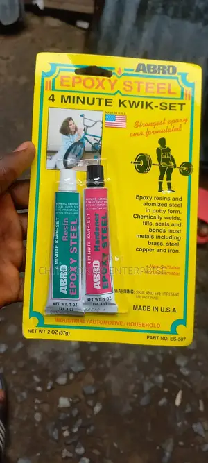 Abrd Epoxy Steel 4 Minute Kwik-Set