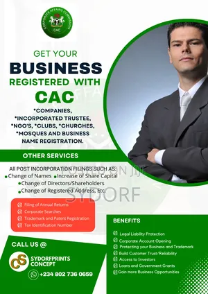 Business Name/Company Registration With CAC