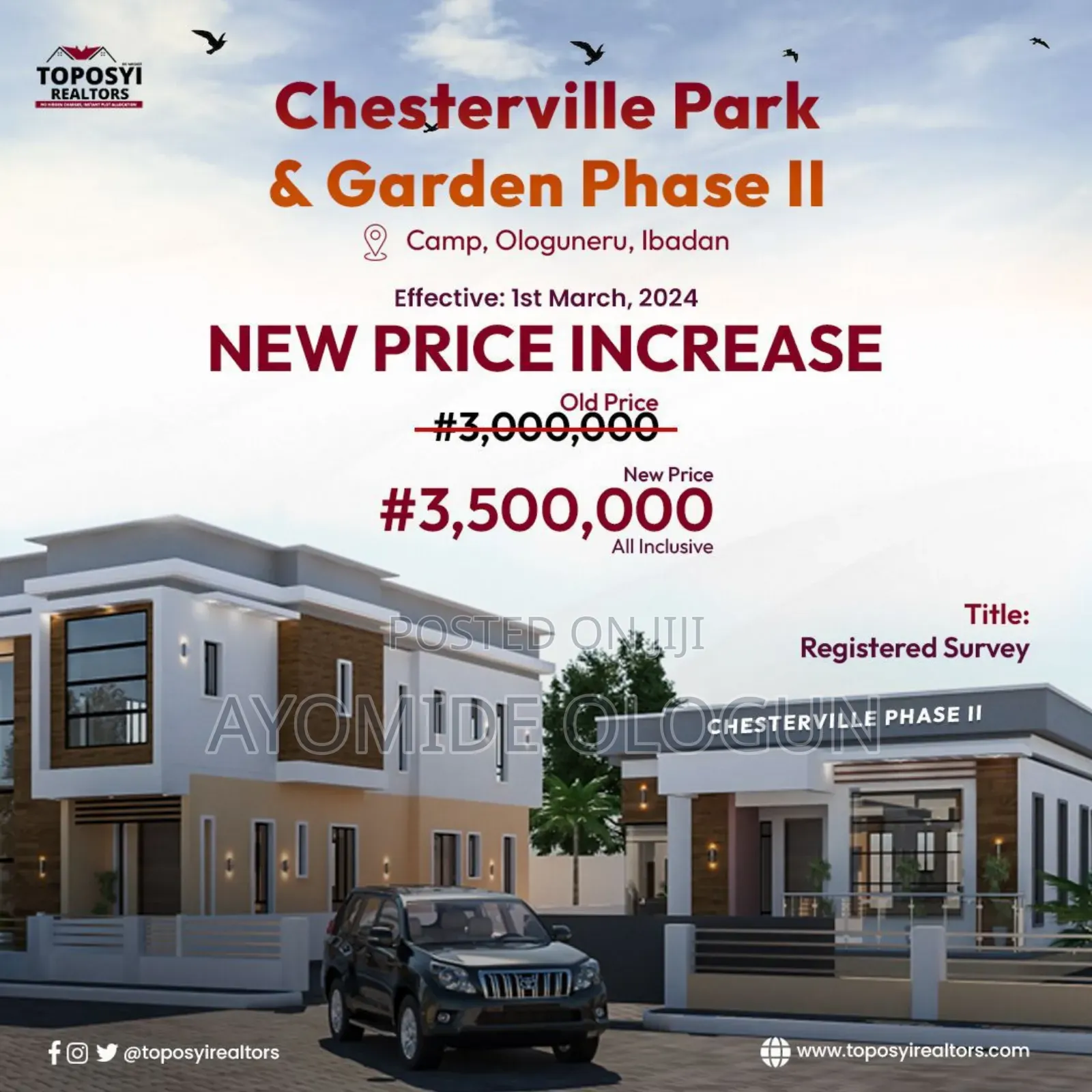 CHESTERVILLE PARKS AND GARDEN Phase 2, Camp Ologuneru in Ologuneru