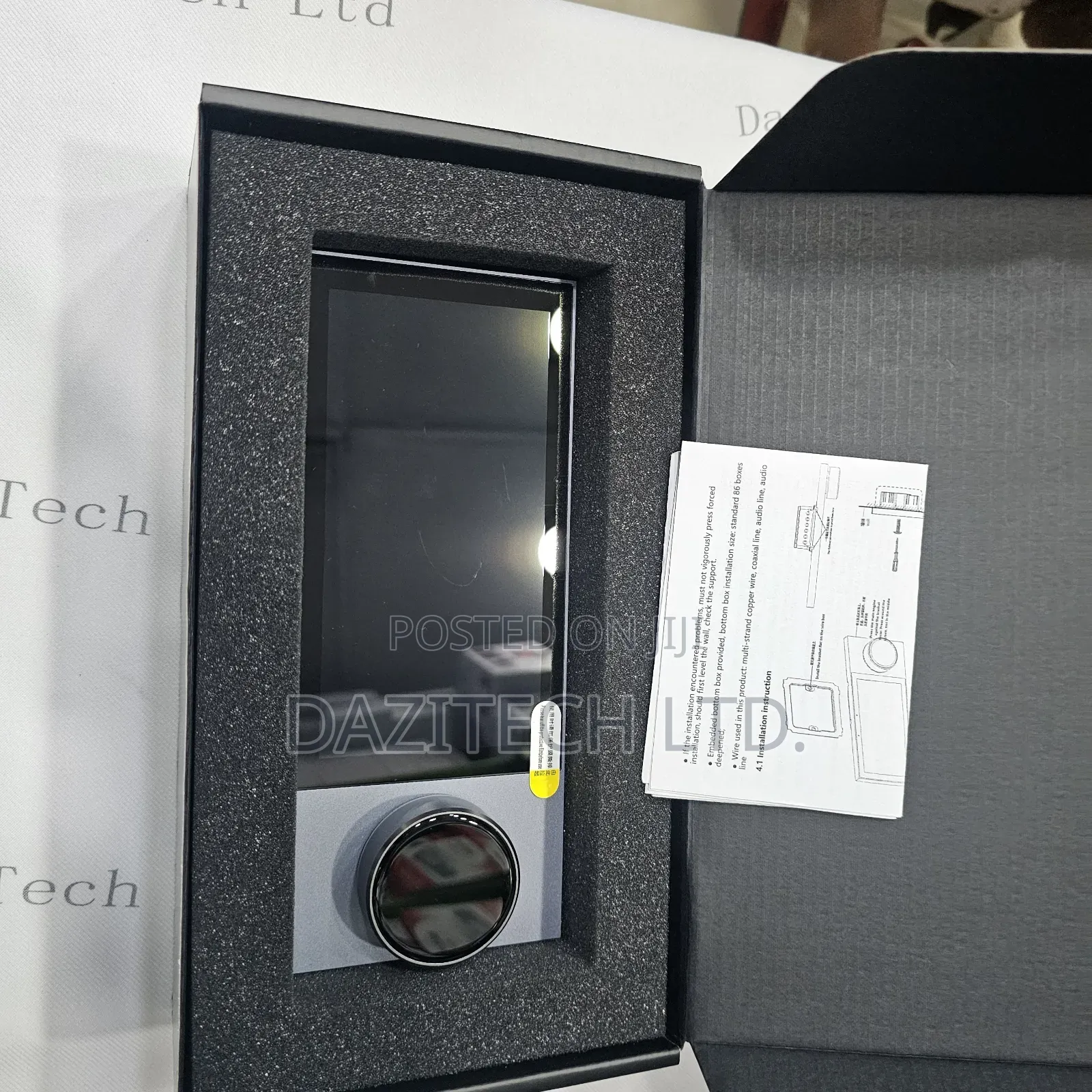 Tuya Smart Home Controller Panel 6 Inches