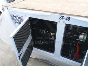 Photo - 40kva Perkins Soundproof Generator With 1year Warranty