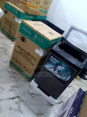 The Brand New Hisense 8kgtop Load Washing Machine{Wtja8027}