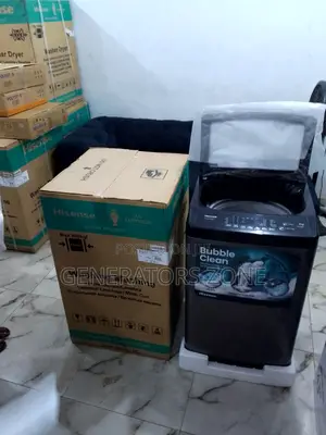 Functional Hisennse 8kg Top Load Washine Machine{Wtja8027}